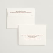 "Bottles of Love" - Engagement Party Invitations in Rust by Ani Somi - FREE Recipient Addressing