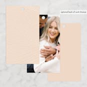 "gelt" - Wedding Favor Tags in Cocoa by chocomocacino - Back of Card Options