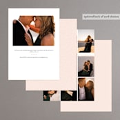 "Champagne Celebration" - Bachelorette Party Invitations in Champagne by Angela Thompson - Back of Card