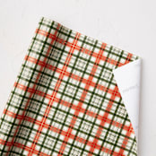 "Pub Plaid" - Wrapping Paper Roll in Classic by Erin L. Wilson