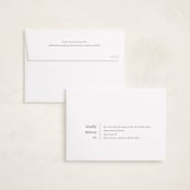 "Merry Nights" - Holiday Birth Announcement Cards in Fir by Pink House Press - FREE Recipient Addressing