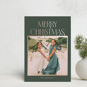 "Frances" - Holiday Cards in Forest by Robert and Stella - Front