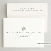 "Modern Holiday Party" - Party Invitations in Midnight by Erica Krystek - FREE Recipient Addressing