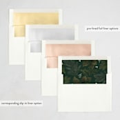 "Tis the season" - Party Invitations in Evergreen by Leah Bisch - Envelope Liner Options