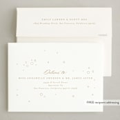 "champagne toast" - Party Invitations in Bubbly by Kamala Nahas - FREE Recipient Addressing