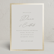 "Surround" - Party Invitations in Sand by Nicole Walsh - Front
