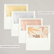 "Tradition" - Party Invitations in Cream by letterfix - Envelope Liner Options