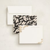 "Scribbled" - Personalized Stationery Cards in Pearl by Creo Study - Assembled