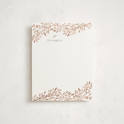 "Perch" - Personalized Stationery Cards in Cotton by Yaling Hou Suzuki - Front