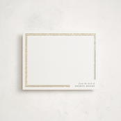 "Effortless" - Personalized Stationery Cards in Pearl by Iveta Angelova - Front