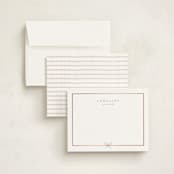 "CARINA" - Personalized Stationery Cards in Diamond by chocomocacino - Assembled