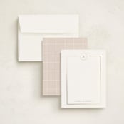 "stretto" - Personalized Stationery Cards in Diamond by chocomocacino - Assembled