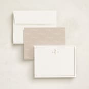 "kouignette" - Personalized Stationery Cards in Chiffon by chocomocacino - Assembled