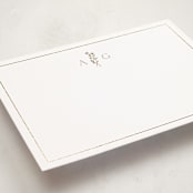 "kouignette" - Personalized Stationery Cards in Chiffon by chocomocacino - Detail