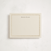 "Calling Card" - Personalized Stationery Cards in Cream by Ani Somi - Front