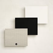 "Calling Card" - Personalized Stationery Cards in Cream by Ani Somi - Back of Card Options