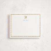 "Cheseapeake" - Personalized Stationery Cards in Sky Blue by Megan Davis - Front