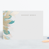 "Swaying" - Personalized Stationery Cards in Water by Everett Paper Goods - Front