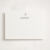 "Disney's Cinderella Castle" - Personalized Stationery Cards in Magic by Kelly Schmidt - Front