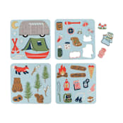 "Camp Explorer Magnetic Game - Set of 1" - Games in multicolor by Jollity and Co