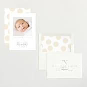 "Little Bow" - Birth Announcements in Cloud by Baumbirdy - Assembled