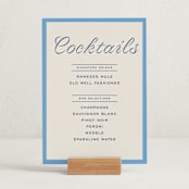 "cotillion" - Graduation Bar Signs in Bluebell by Megan Davis - In Use