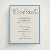"cotillion" - Graduation Bar Signs in Bluebell by Megan Davis - Front