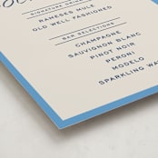 "cotillion" - Graduation Bar Signs in Bluebell by Megan Davis - Detail