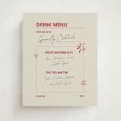 "Checklist Complete" - Graduation Bar Signs in Parchment by Zove Ahhh - Front
