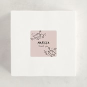 "Celebration Square" - Graduation Stickers in Blush by Tamara Hilje - In Use