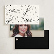 "Arch Photo" - Graduation Favor Tags in Quartz by Becky Nimoy - Back of Card Options