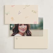 "Iconic" - Graduation Favor Tags in Fruitloop by Vera Lim - Back of Card Options