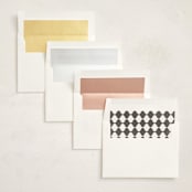 "Grad party type" - Graduation Party Invitations in Cotton by Creo Study - Envelope Liner Options