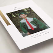 "Epilogue" - Graduation Announcements in Noir by Jackie Crawford - Detail