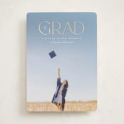 "High Point" - Graduation Announcements in Snow by Erica Krystek - Front
