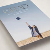 "High Point" - Graduation Announcements in Snow by Erica Krystek - Detail