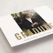 "Jax" - Graduation Announcements in Cloud by Sara Hicks Malone - Detail