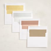 "staggered" - Graduation Announcements in Cloud by Lauren Chism - Envelope Liner Options