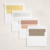 "Gilded Graduate" - Graduation Announcements in Champagne by Brandy Folse - Envelope Liner Options
