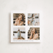 "Joyful Grad" - Graduation Announcements in Powder by Samantha Wallace - Front