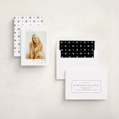 "Simply Sweet Frame" - Graduation Announcements in Noir by Emily Betts - Assembled