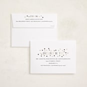 "Flourished" - Graduation Announcements in Spark by Erin German - FREE Recipient Addressing