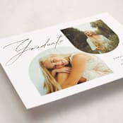 "Hoop" - Graduation Announcements in Salt by Pixel and Hank - Detail