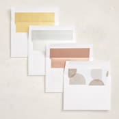 "Hoop" - Graduation Announcements in Salt by Pixel and Hank - Envelope Liner Options
