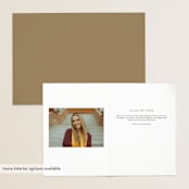 "Around the Corner" - Graduation Announcements in Cloud by That Girl Press - Interior Options