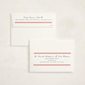 "toast the grad" - Graduation Announcements in Cherry by Megan Davis - FREE Recipient Addressing