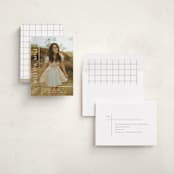 "Grids" - Graduation Announcements in Chalk by Lauren Chism - Assembled