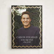 "Fun Border Frame" - Graduation Announcements in Ice by Jackie Crawford - Front