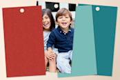 "Under The Sea Christmas" - Gift Tags in Turquoise by Bob Daly - Back of Tag Options
