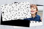 "Funky frames" - Gift Tags in Inky by Creo Study - Back of Tag Options